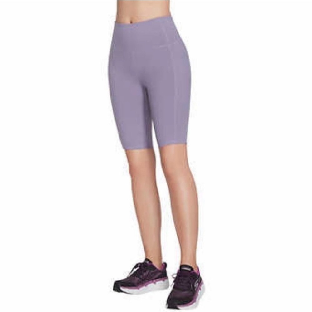 Skechers Women's Purple Bike Shorts - Picture 2 of 6